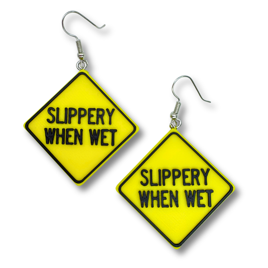 Slippery When Wet Earrings