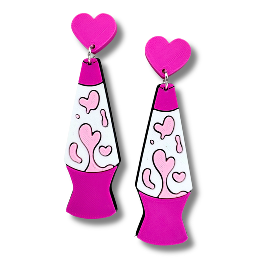 Lava Lamp Earrings