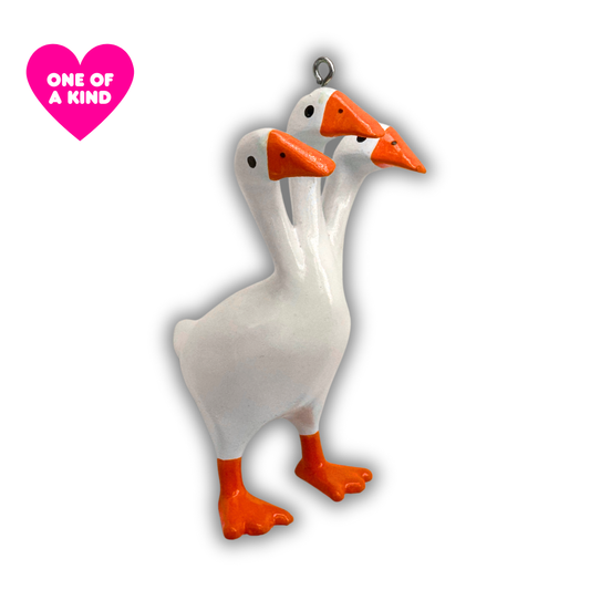 *B GRADE* 3 Headed Duck Charm