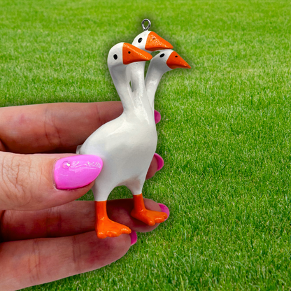 *B GRADE* 3 Headed Duck Charm
