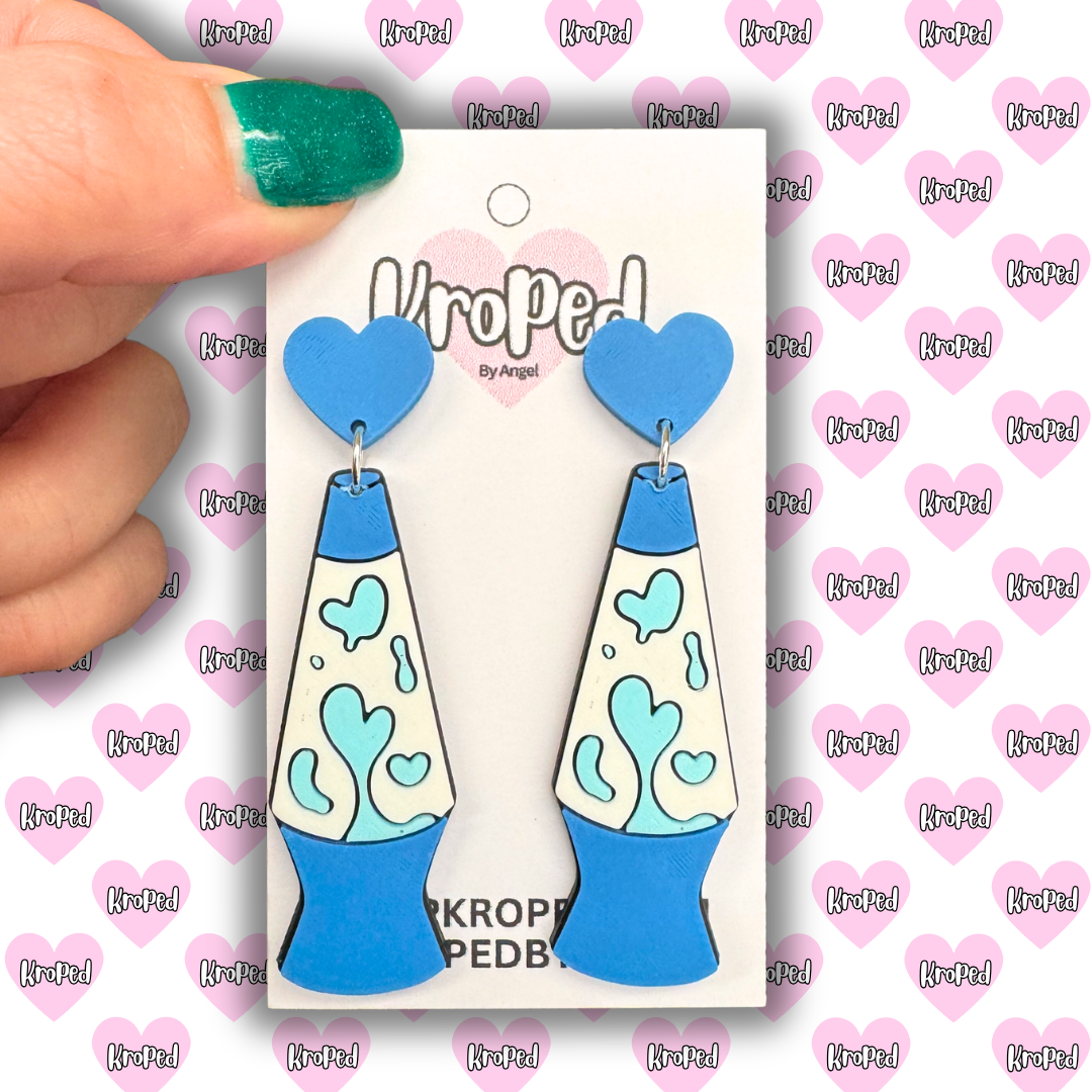 Lava Lamp Earrings