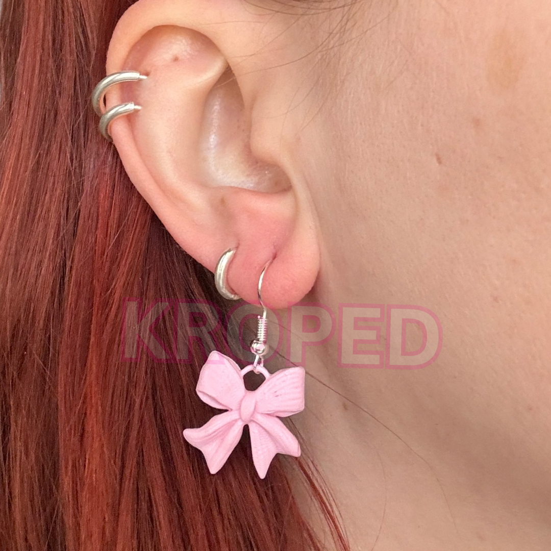 Tiny Bow Earrings
