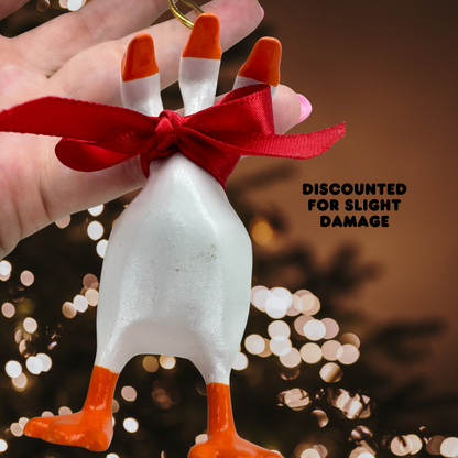 3 Headed Duck Ornament
