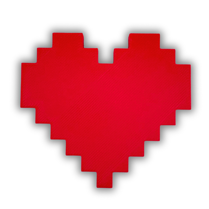Pixel Heart Magnet