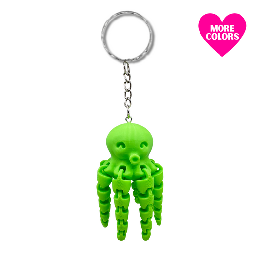 Octopus Keychain