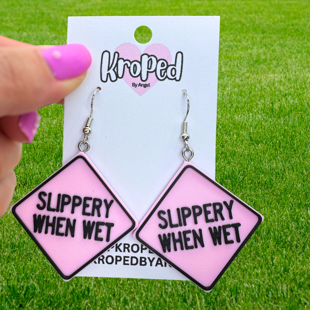Slippery When Wet Earrings