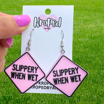 Slippery When Wet Earrings