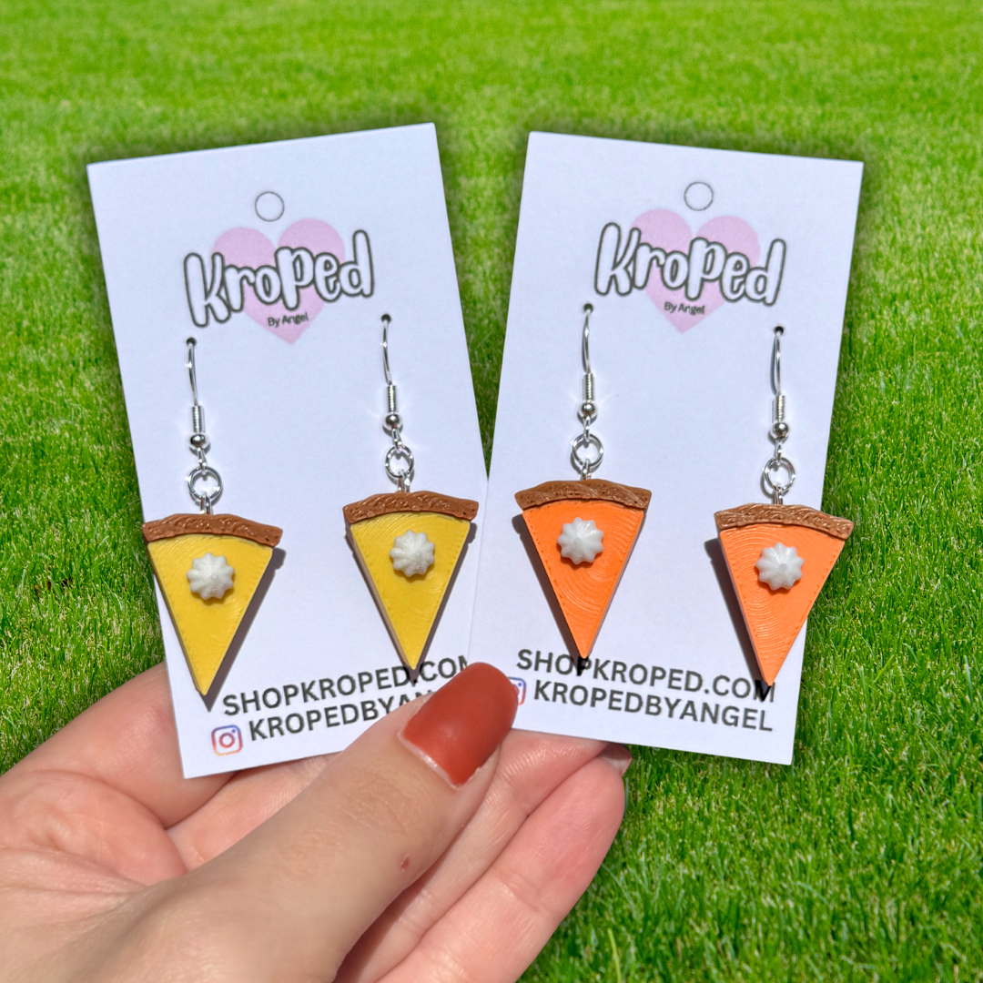 Pie Earrings
