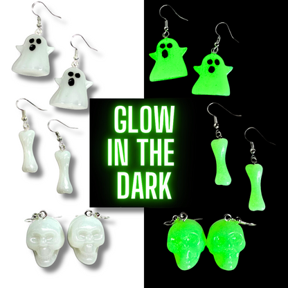 Halloween Glow in the Dark Earrings