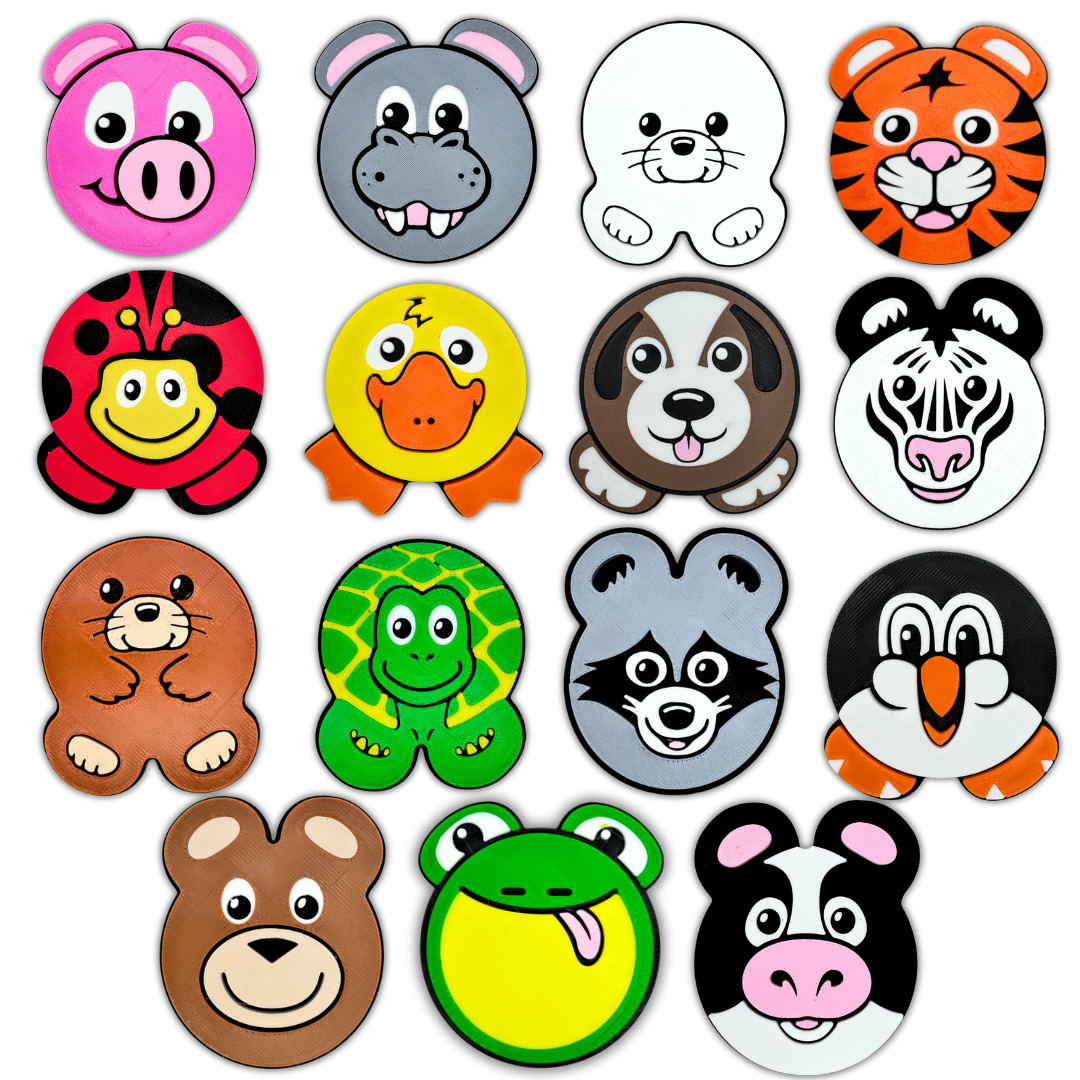 Zoo Animal Magnets