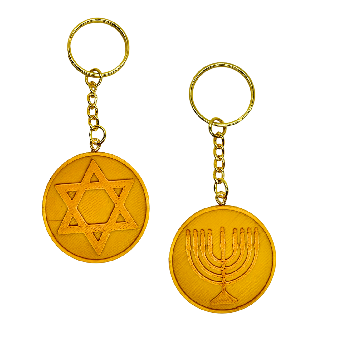 Gelt Coin Keychains