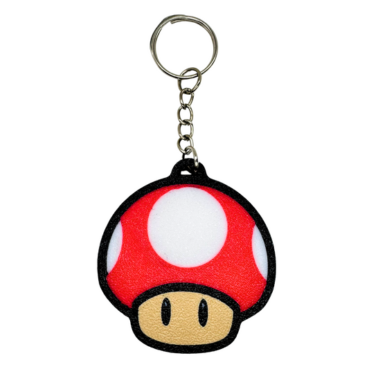 Mushroom Keychain