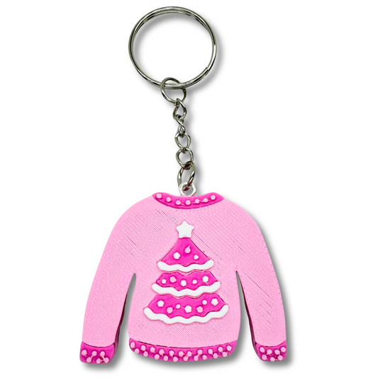 Christmas Sweater Keychain