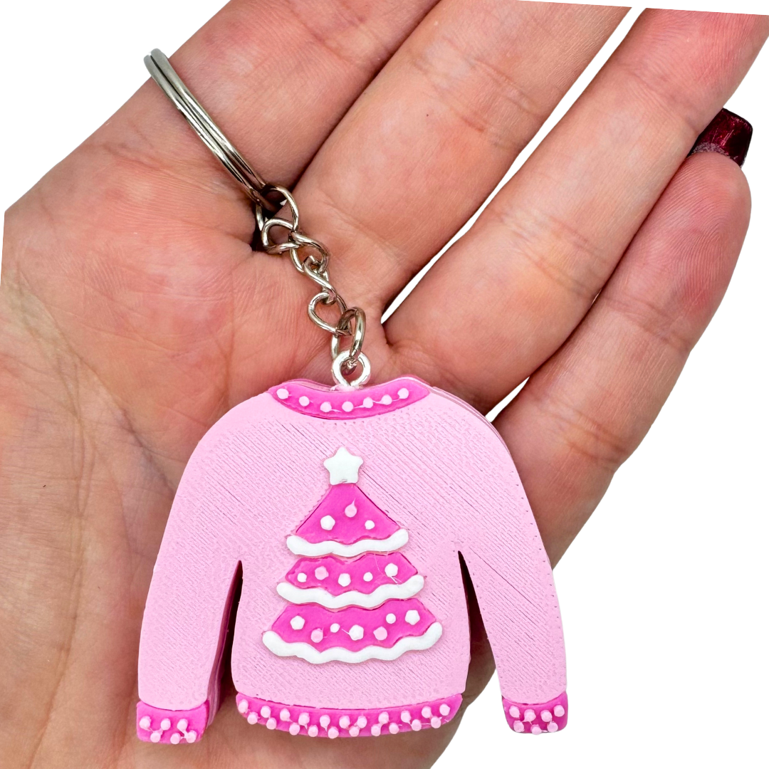 Christmas Sweater Keychain