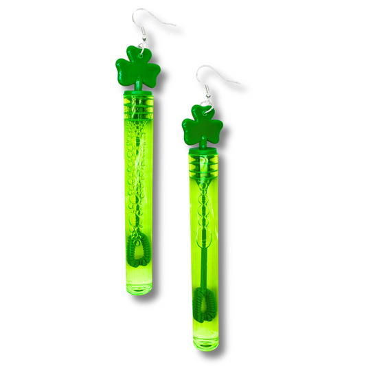 Lucky Bubble Wand Earrings