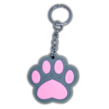 Cat Paw Keychain