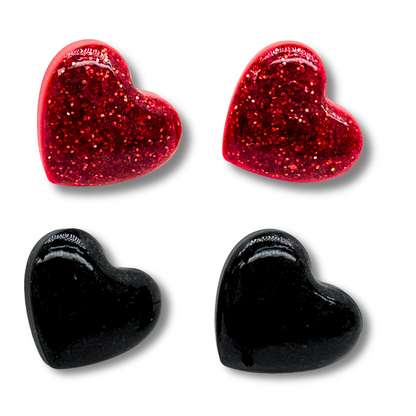 Heart Stud Earrings