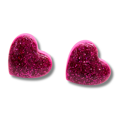 Heart Stud Earrings