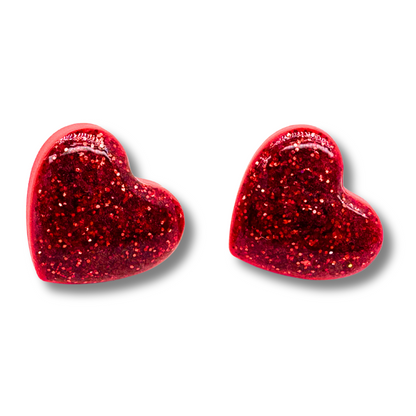 Heart Stud Earrings
