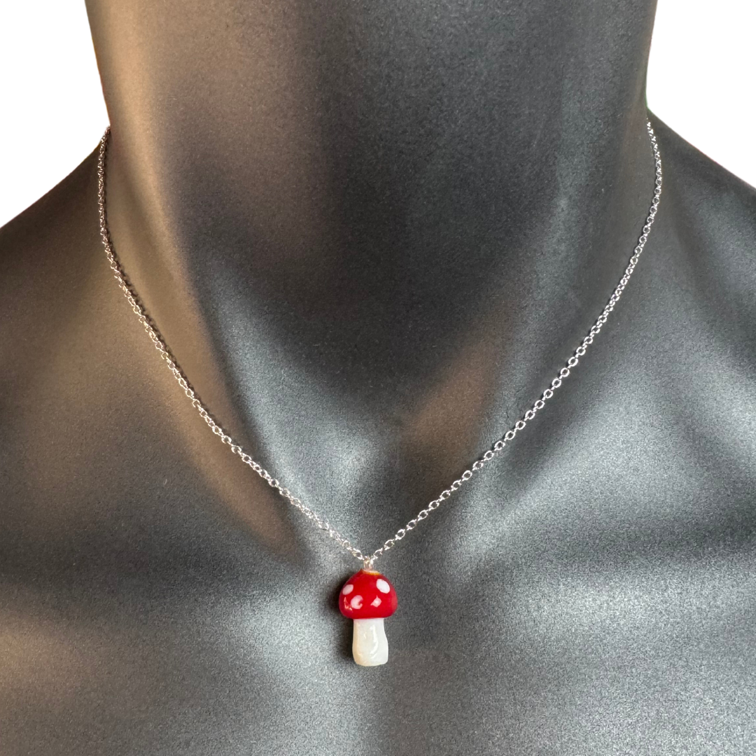 Mushroom Necklace