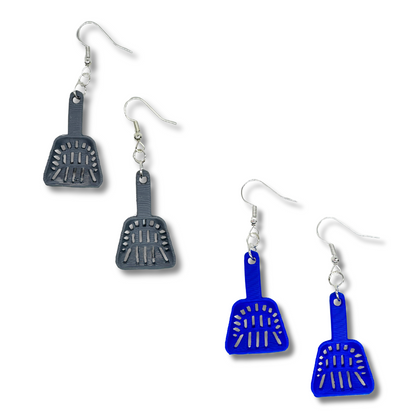 Cat Litter Scooper Earrings