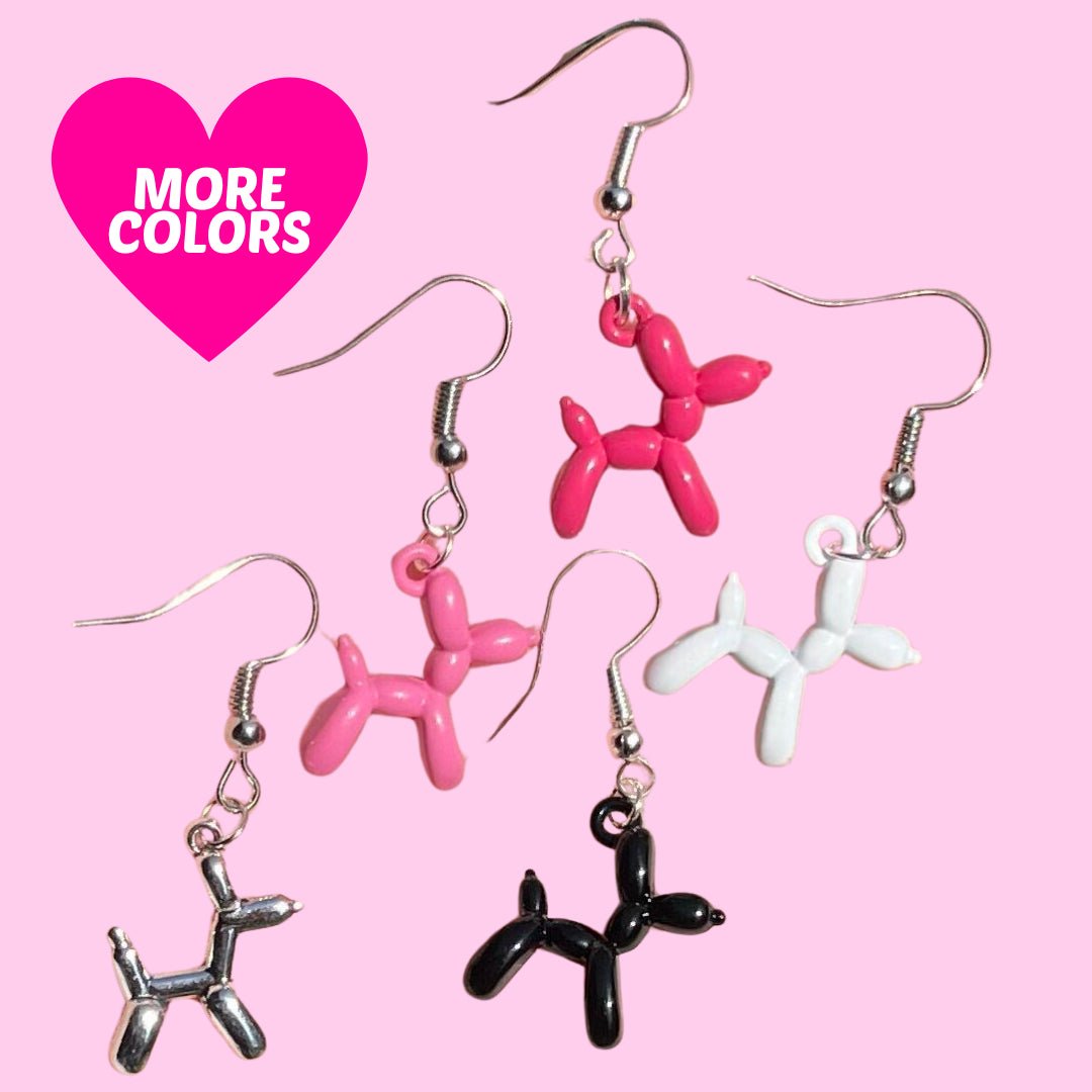 Balloon Dog Earrings - Kroped