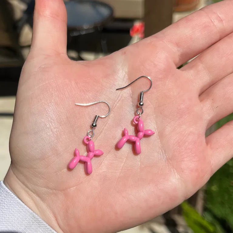 Balloon Dog Earrings - Kroped