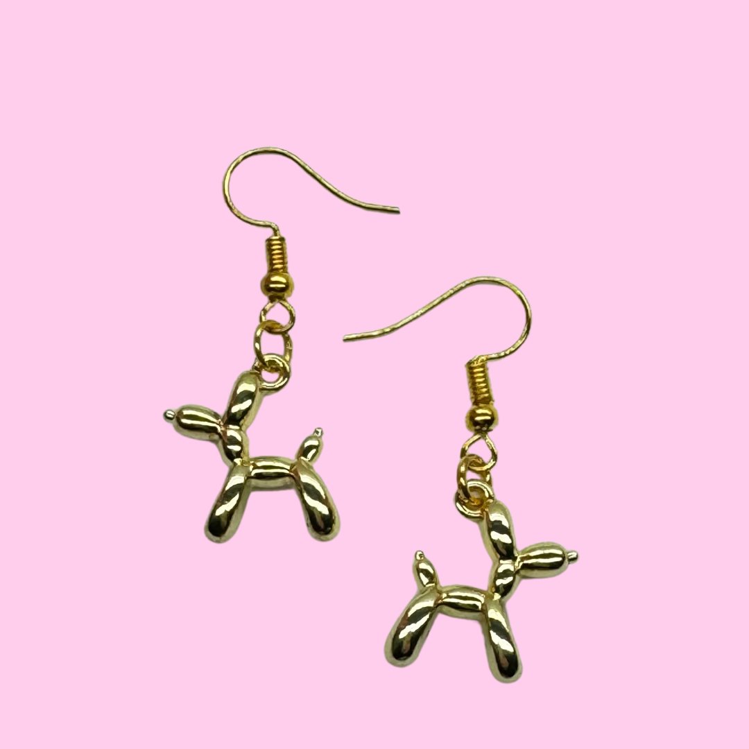 Balloon Dog Earrings - Kroped