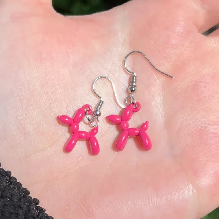 Balloon Dog Earrings - Kroped