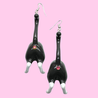 BlingHole Cat Butt Earrings - Kroped