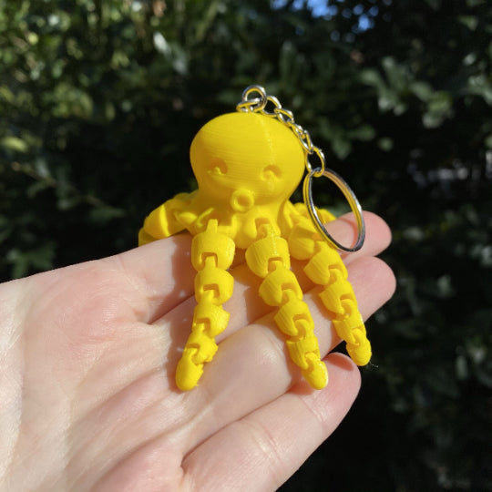 Octopus Keychain