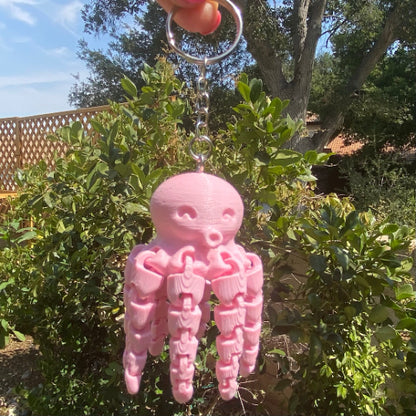 Octopus Keychain