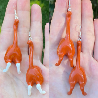 BlingHole Cat Butt Earrings