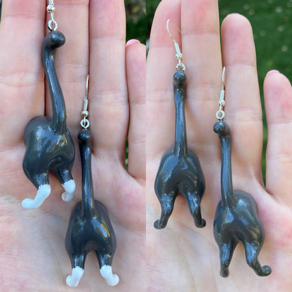 BlingHole Cat Butt Earrings