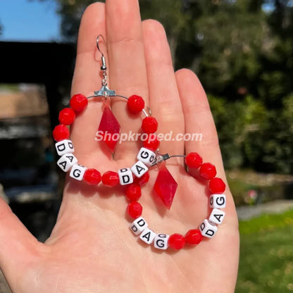 Plumbob Hoop Earrings