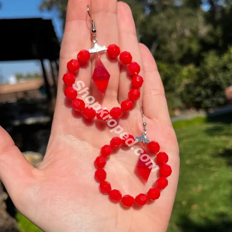 Plumbob Hoop Earrings