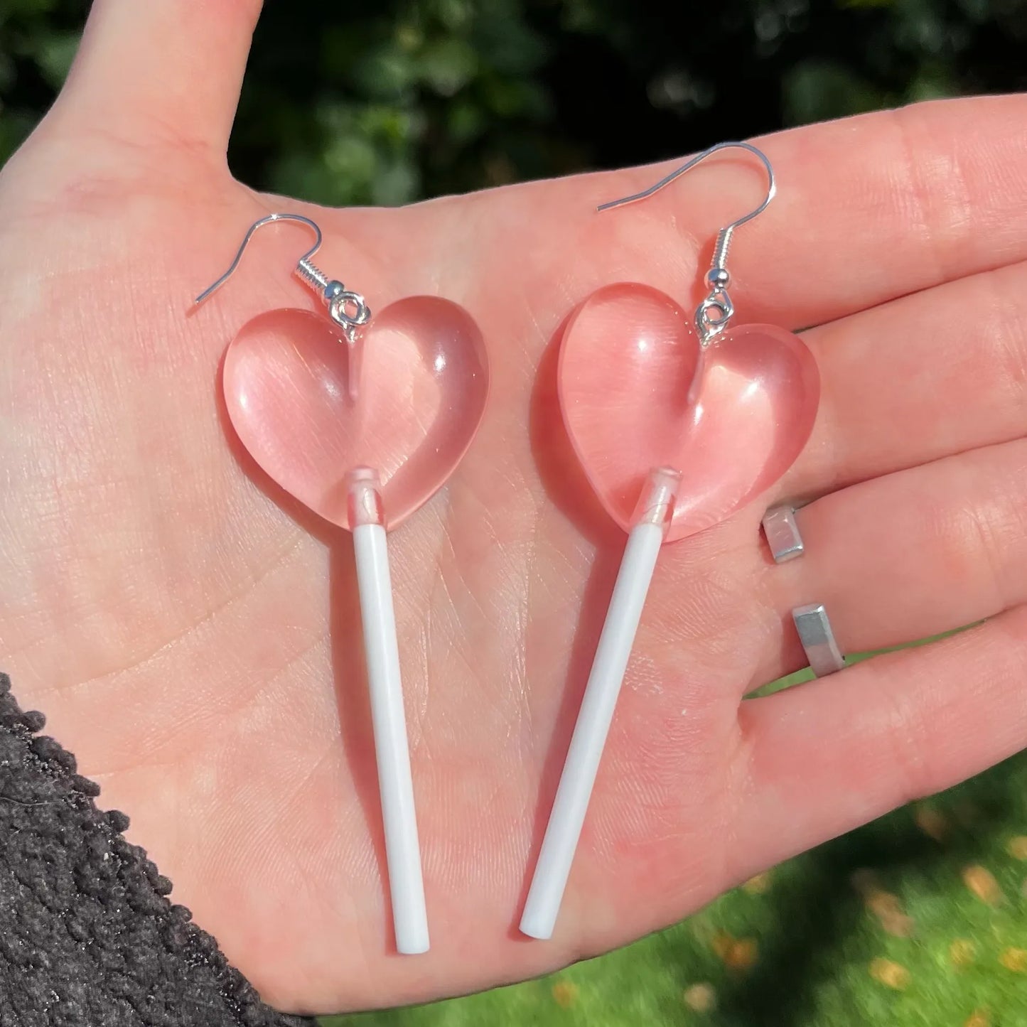 Heart Lollipop Earrings