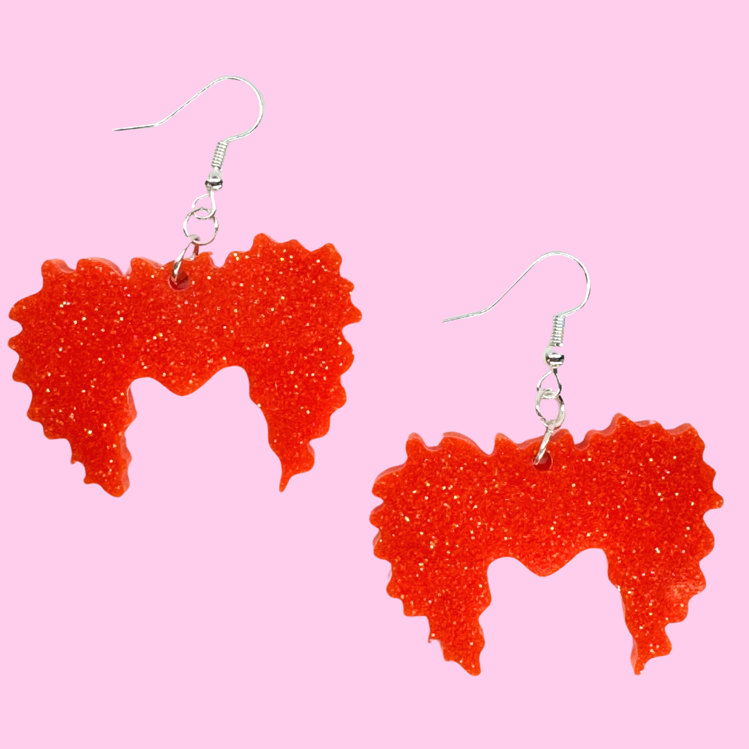 Sanderson Sister Hair Shape Earrings