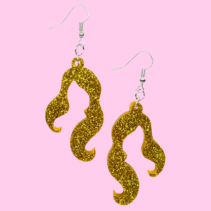 Sanderson Sister Hair Shape Earrings