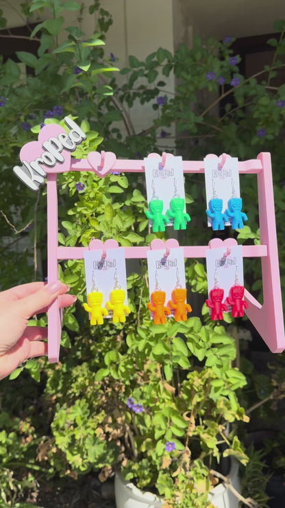 Sour Candy Man Earrings