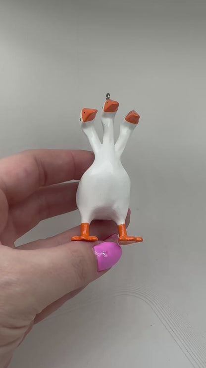 *B GRADE* 3 Headed Duck Charm