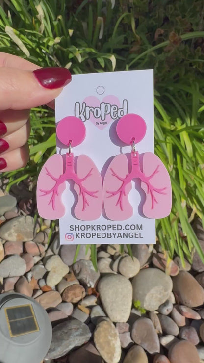 Lung Earrings