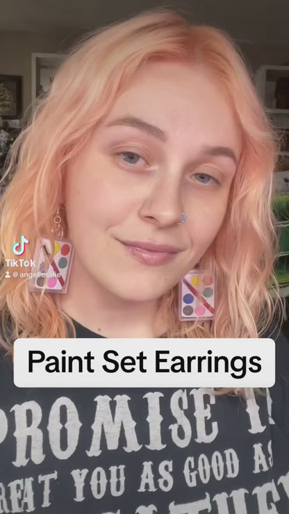 Tiny Paint Set Earrings