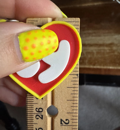 Nostalgic 90's Pet Collar Tag Accessory