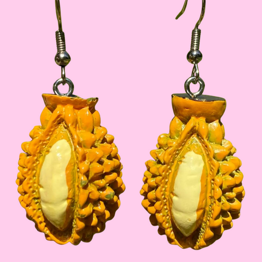 Jackfruit Slice Earrings